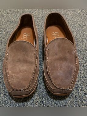 Allen Edmonds Boulder Mens 10 Brown Leather Loafers Shoes Condition In Pics